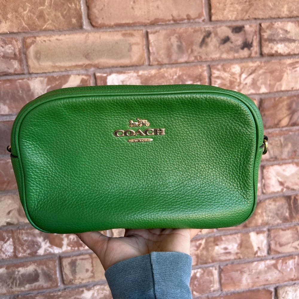Green Coach Pebble Bag